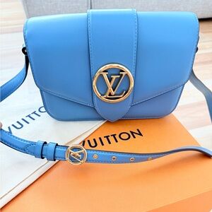 Louis Vuitton Pont 9 bag, blue